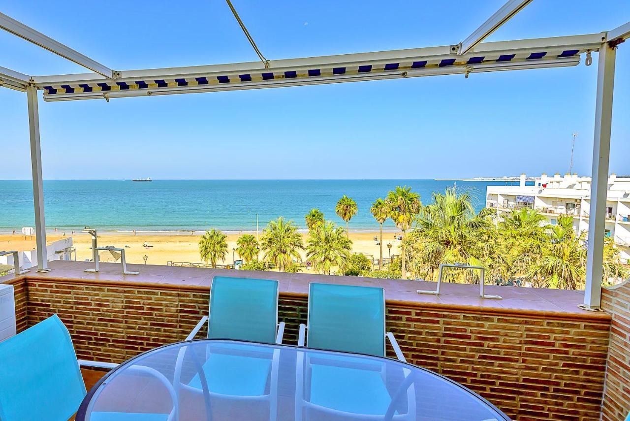 Ocean Sunset Beachfront House With Terraces El Puerto de Santa María Dış mekan fotoğraf